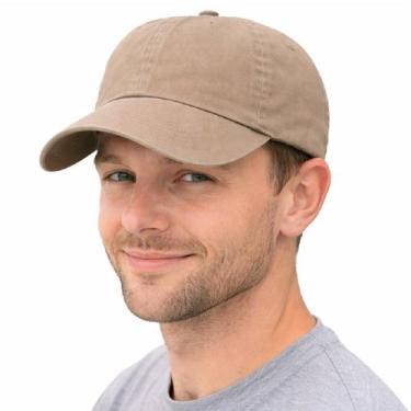 Imagem de Boné Masculino Feminino Lavado Liso Tecido Premium - Original Cap, Beg