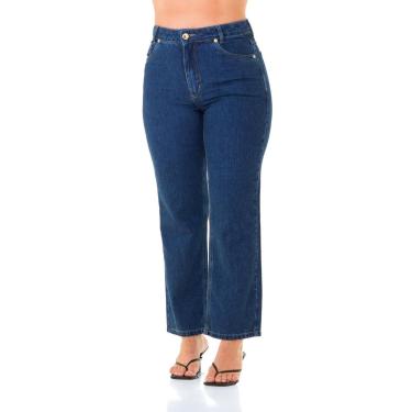 Imagem de Calça Jeans Feminina Arauto Reta Comfy-Feminino