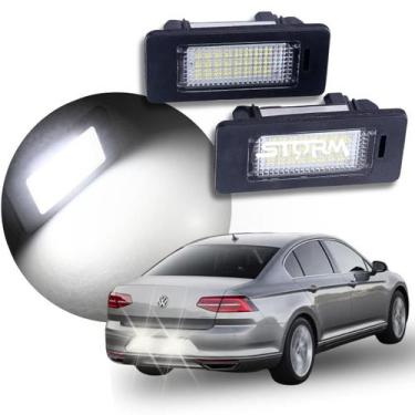 Imagem de Par Luz Placa Vw Passat Ano 2016 A 2023 Lanterna Iluminação Volkswagen
