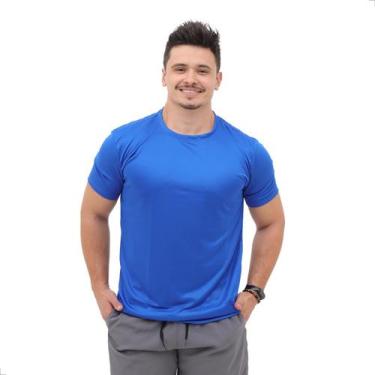 Imagem de Camiseta Dry Fit Masculina Básica Leve Academia Treino  - Techmalhas, 