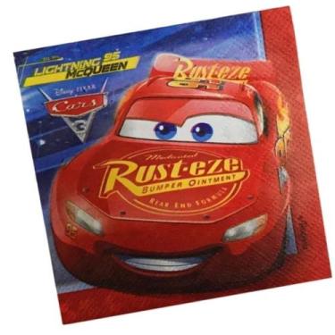 Imagem de Guardanapo de Papel Folha Dupla 16 und- Carros - Genérica