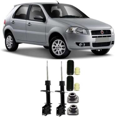 Imagem de Amortecedor + Kit Batente Fiat Palio Dianteiro 2001 Até 2012 O Par - T