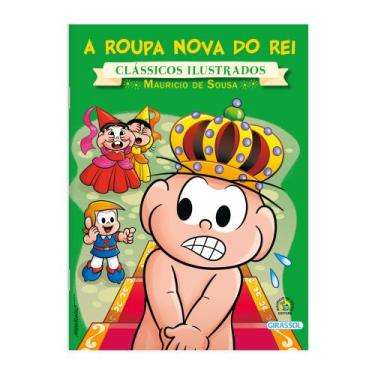 Imagem de Livro - Turma da Mônica - Clássicos Ilustrados - A Roupa Nova do Rei