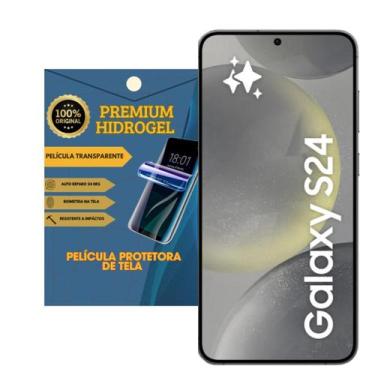 Imagem de Película nano gel p/ galaxy s24 hidrogel não quebra - CELCULT