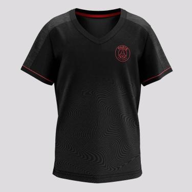 Imagem de Camisa PSG Polygon Infantil Preta-Unissex