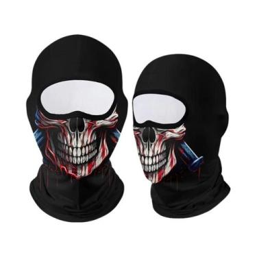 Imagem de Máscara Balaclava Protetora Respirável E À Prova De Vento UV Para Moto