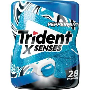 Imagem de Chiclete XSenses Peppermint Trident 54g