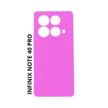 Imagem de Capa + Película Hidrogel Compatível Para Infinix Note 40 Pro - DB, Ros