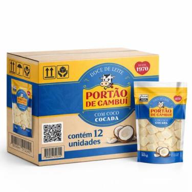 Imagem de Kit 12 Doce de Leite com Coco (Cocada) Portão do Cambuí 165g
