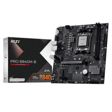 Imagem de Placa Mãe MSI PRO B840M-B AM5 DDR5 mATX