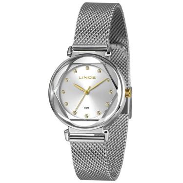 Imagem de Relógio Feminino Grace Lince Prata LRM4807L34 S1SX-Feminino