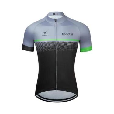 Imagem de Camisa De Ciclismo Masculina De Verão, Manga Curta, Top De Corrida VEN