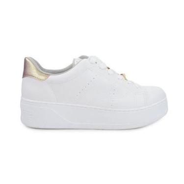 Imagem de Tênis Feminino Via Marte Flatform Branco Gold - 2313501-Feminino