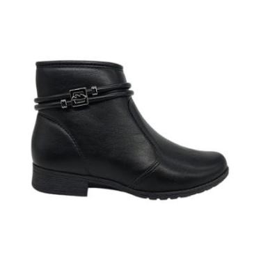Imagem de Bota Cano Curto Feminina Casual Com Zíper Confortável Dakota Da923-Feminino