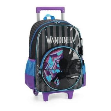 Imagem de Mochila de Rodinhas Luxcel Sem Alça Wandinha Preto-Feminino