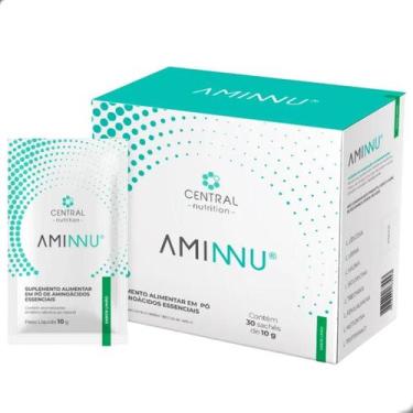 Imagem de Aminnu 30 Sachês 10g (300g) Central Nutrition, Limão