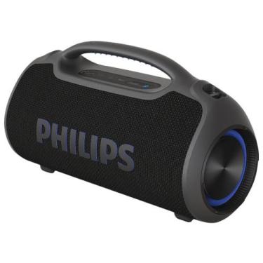 Imagem de Caixa de Som Philips TAX400 Boombox Bluetooth Preta, Preto, Bivolt