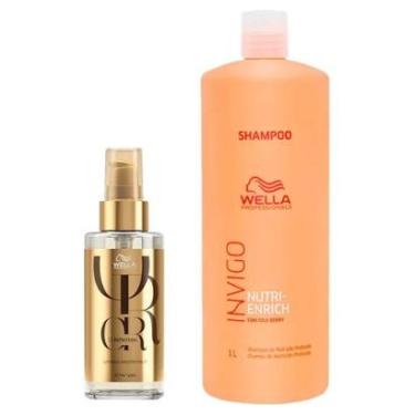 Imagem de Wella Professionals Kit - Shampoo Invigo + Óleo Oil Reflection Kit-Unissex