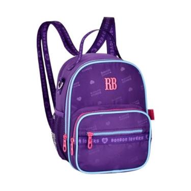 Imagem de Lancheira Térmica Feminina Escolar Rebecca Bonbon 27X20X12CM, Roxo