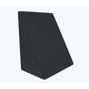 Imagem de Almofada Encosto para Leitura e Gestantes Meu Conforto Preta - Perfett