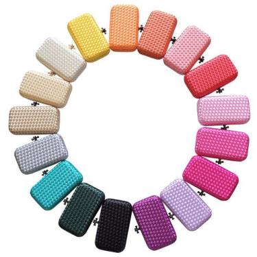 Imagem de Bolsa Feminina Clutch Pequena De Festa Luxuosa Cetim - Lika Bijuterias