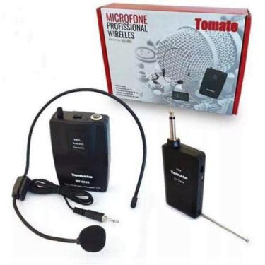 Imagem de Microfone sem fio Headphone Kit Professor Aulas Palestras - Tomate