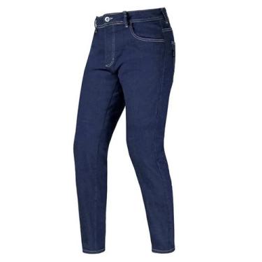 Imagem de Calca jeans com forro asw corse 3.0 slim feminina, Azul escuro, 38