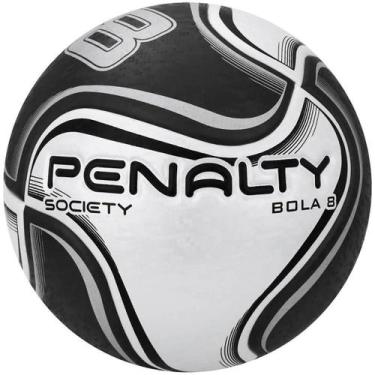 Imagem de Bola futebol society penalty 8 x preto branco, Preto  branco, UN