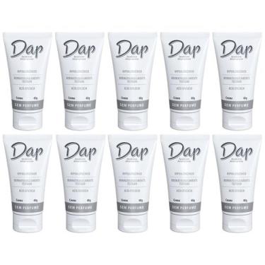 Imagem de  Kit 10 Desodorante Antitranspirante S/ Perfume Creme DAP 40g