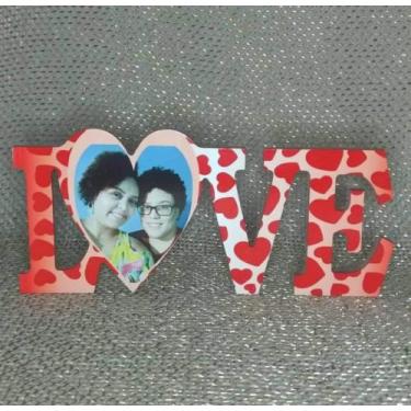 Imagem de MDF formato love - Borboleta Jeitosa