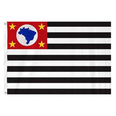Imagem de Bandeira Oficial do Estado de São Paulo 160 x 113 cm - 2 1/2 panos - M