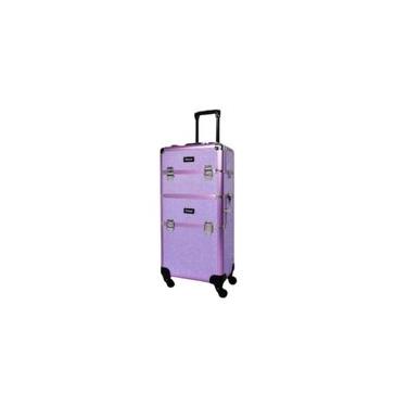 Imagem de Maleta de Maquiagem Compact 2 em 1 Lilás