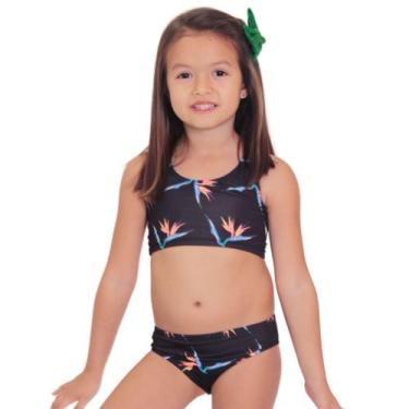 Imagem de Biquíni Infantil Proteção UPF50+ Top Atlético Sauípe - Verão 2023 - Ba