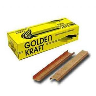 Imagem de Grampo 26/6 Galvanizado Caixa Com 5000 Unidades Golden Kraft