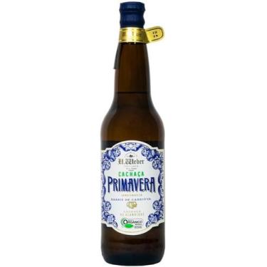 Imagem de Cachaça orgânica primavera Weber barris de cabreuva 600ml