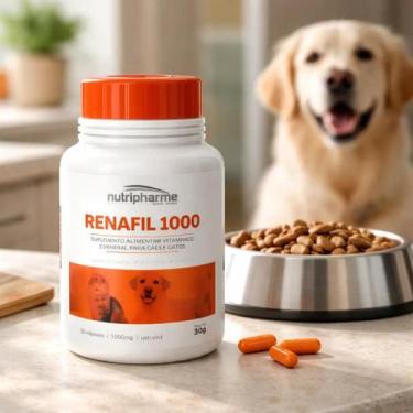 Imagem de Renafil 1000 Mg Suplemento Alimentar Vitamínicos Cães Cachorros Cão 30