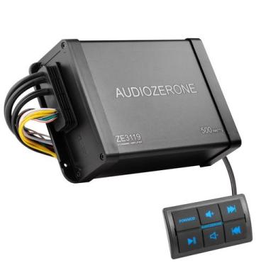 Imagem de Amplificador Bluetooth náutico AUDIOZERONE ZE3119 de 4 canais