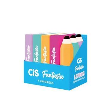 Imagem de Borracha escolar Livros + Lápis com 7 unidades 5.7711 - Cis