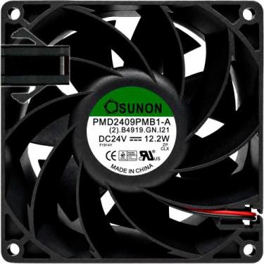 Imagem de Cooler PMD2409PMB1-A 24V 12.2W 0.5A 2L 2P 92X92X38MM G1 - Sunon