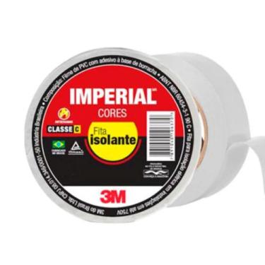 Imagem de Fita Isolante Colorida 10 metros _ Imperial, Branco