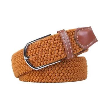 Imagem de Cinto Tático Militar Elástico Trançado Casual Feminino Para Esportes A