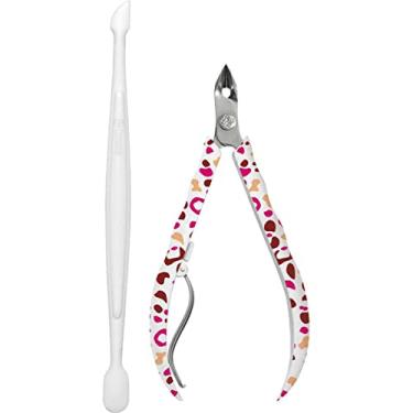 Imagem de Alicate para Cutícula e Espátula Duplex 2 Peças - Mundial