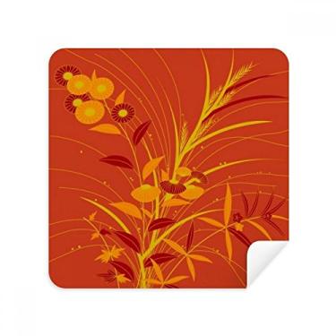 Imagem de Pintura Cultura Japonesa Dourada Pano Limpador de Tela Tecido Camurça Pacote com 2