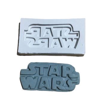 Imagem de Molde De Silicone Logo Star Wars