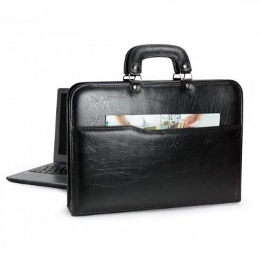 Imagem de Maleta Pasta Executiva para Notebook e Documentos em Material Sintético Premium 7746