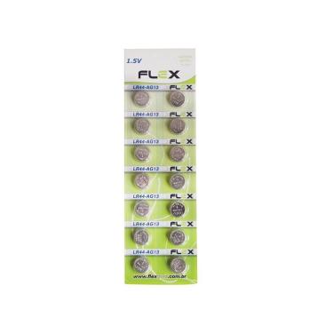 Imagem de Bateria Alcalina Fx-Lr44 1,5 v Blister Com 14 Un-Flex