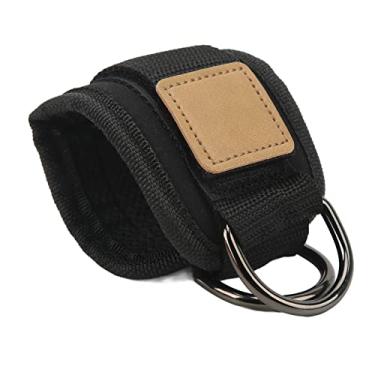 Imagem de JUMZ Tornozeleiras de Ginástica, Correias de Tornozelo com Interior Macio e Segurança Alta, Preto