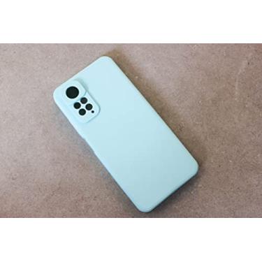 Imagem de Capa Silicone Premium para Xiaomi Redmi Note 11S - Azul Ceu