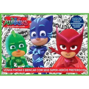 Imagem de PJ Masks - Prancheta Para Colorir