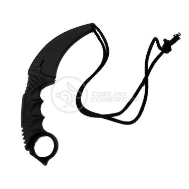 Imagem de Knife Black Karambit Preto Inox Counter Strike